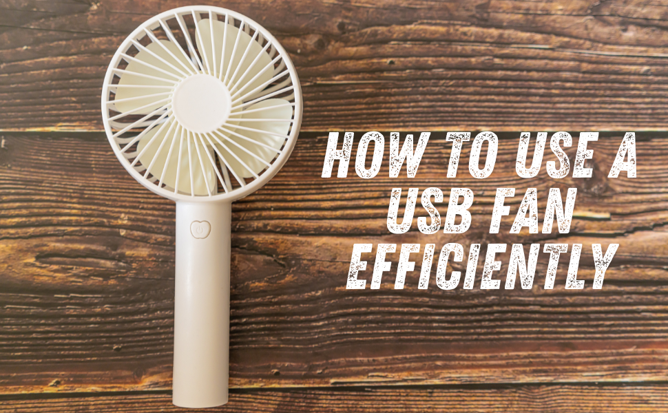 Portable USB Fan for Hot Desks